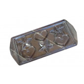 Форма для шоколада Звездочки сердечки