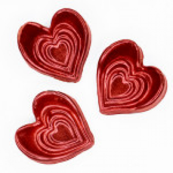 Форма для шоколада Конфета сердце 35мм 8 ячеек