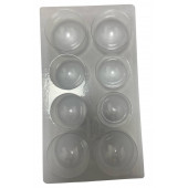 Форма для шоколада ПОЛУСФЕРА D65мм (4 шт) / D55мм (4шт)