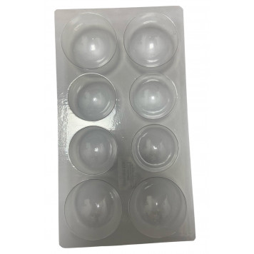 Форма для шоколада ПОЛУСФЕРА D65мм (4 шт) / D55мм (4шт)