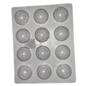 Форма для шоколада ПОЛУСФЕРА D30мм / 12шт