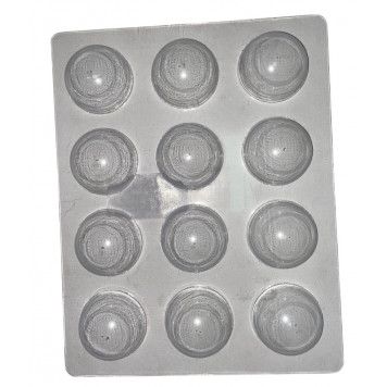 Форма для шоколада ПОЛУСФЕРА D30мм / 12шт