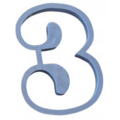 Форма для пряников Цифра 3, 10шт