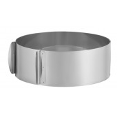 Форма для выпечки и выкладки с регулировкой размера "Круг", H-8,5 см, D-20-38 см 3940293