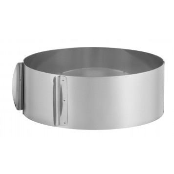 Форма для выпечки и выкладки с регулировкой размера "Круг", H-8,5 см, D-20-38 см 3940293