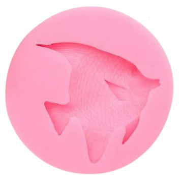 Молд «Рыба», 7,7×7,7×1,2 см, цвет МИКС