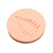 Молд силикон для полимерной глины №504 "Листик" 5х3,5 см МИКС