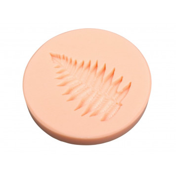 Молд силикон для полимерной глины №504 "Листик" 5х3,5 см МИКС