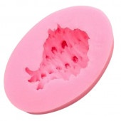 Молд 7,6x4,9х2,6 см "Морская ракушка", цвета МИКС