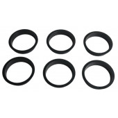 Набор перфорированных форм для выпечки 6 шт "Круг" 8х2 см 4487446