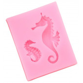 Молд 6,3х5x1 см "Морские коньки", цвета МИКС 4288380