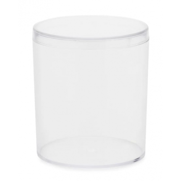 Креманка цилиндр с крышкой пластик 150мл