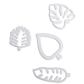 Набор печатей для теста и марципана для марципана и теста "Тропики" 4 шт