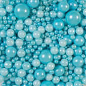 Посыпка Шарики голубые ассорти, 50гр