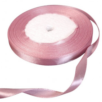 Лента атласная Пыльная роза (135) 10 мм, 30 метров ЦНП