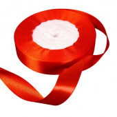 Лента атласная Красная (26) 20 мм, 30 метров