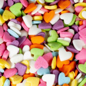 Посыпки Сердечки разноцветные, 50гр