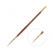 Кисть Синтетика Круглая ЗХК Decola № 0 d-1,3мм