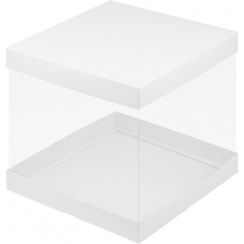 Коробка 30*30*28 НОВЫЙ куб белая