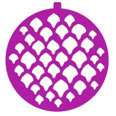 Трафарет №553 (Лист гортензии) ПЭТ