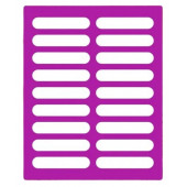 Трафарет №567 (для эклеров) 10х2 ПЭТ