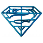Вырубка штамп "Лого Супермен", 12см