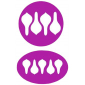 Набор трафаретов №550 (Плюмерия) ПЭТ