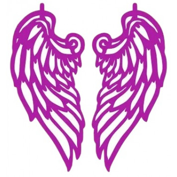 Набор трафаретов №540 (Крылья), 9см