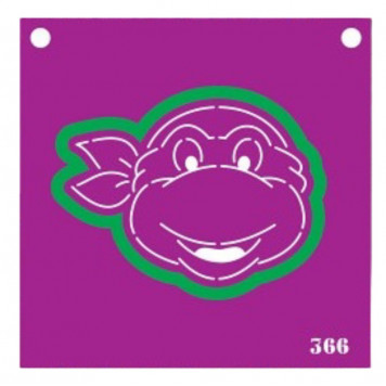 Трафарет и форма №366 (Черепашка-ниндзя)