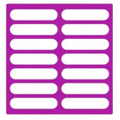 Трафарет №565 (для эклеров) 13х3 ПЭТ