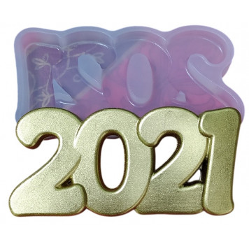 Силиконовая форма №462 "2021"