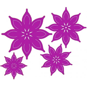 Набор трафаретов №552 (Хризантема)