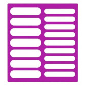 Трафарет №568 (для эклеров) микс ПЭТ