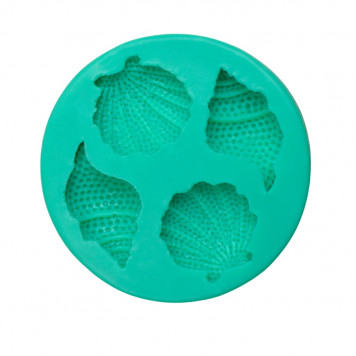 Молд 4 ракушки