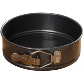 Форма для выпечки Доляна «Элин. Круг», 14×4,5 см, съёмное дно, антипригарное покрытие, цвет чёрный