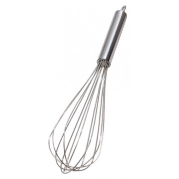 Венчик для взбивания Доляна «Стандарт», 30×6.5 см, серебристый