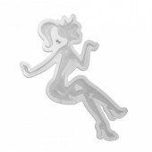 Форма для леденцов Девушка сидит