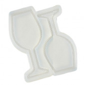 Форма для леденцов Бокал 2 ячейки