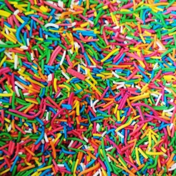 Посыпка Вермишель разноцветная, 50г