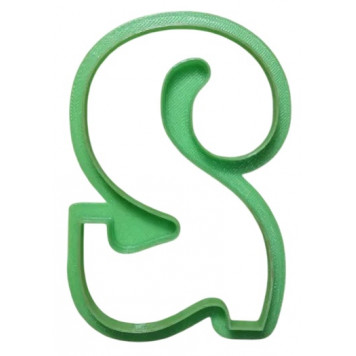 Вырубка цифра "2" из набора №1, 8см