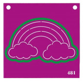 Трафарет и форма №481 (Радуга)