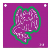 Трафарет и форма №341 (Беззубик - черная фурия)