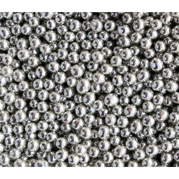 Шоколадные шарики серебро 5мм, 50г