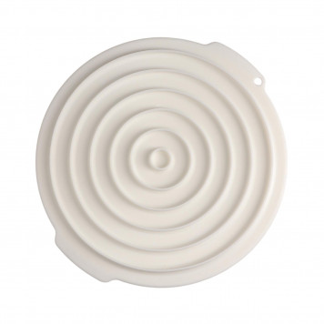 Форма для выпечки и муссовых десертов "Слои", цвет белый