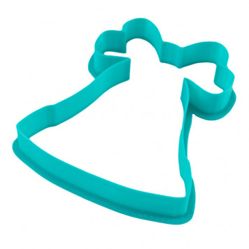 Вырубка для пряника "Колокольчик" пластик, 9 см