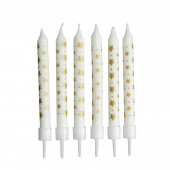 Свечи в торт "Birthday Candle",6 шт,  9 х 15 см