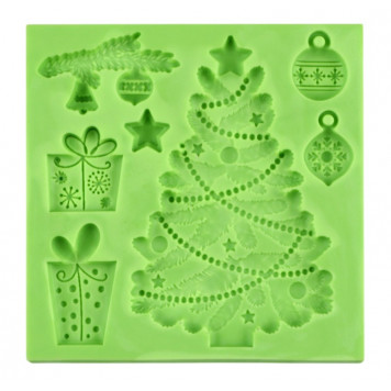 Молд для творчества «Новогодние подарки», 8 × 8 см