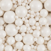 Посыпки рисовые Белоснежный микс, 100гр