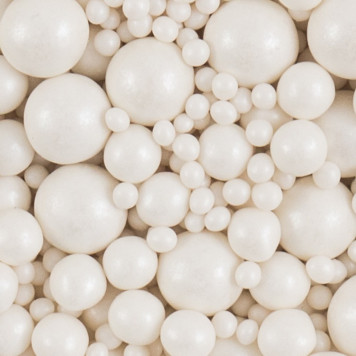 Посыпки рисовые Белоснежный микс, 100гр