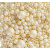 Посыпки рисовые Серебро микс, 100гр